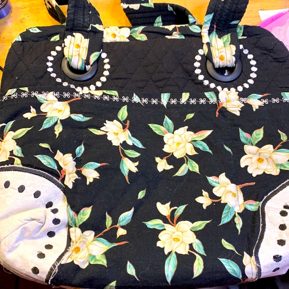 Quilted handbag. Black, very nice